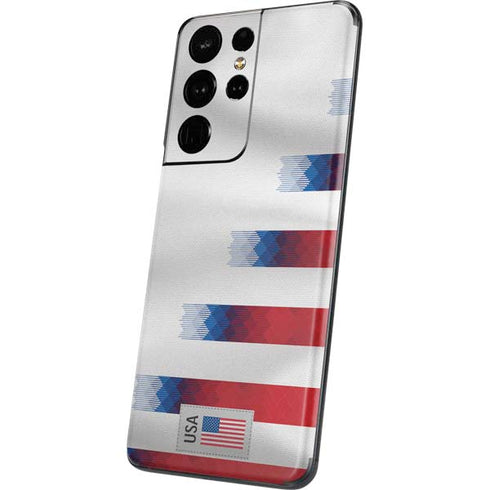 USA Soccer Flag Galaxy S21 Ultra 5G Skin